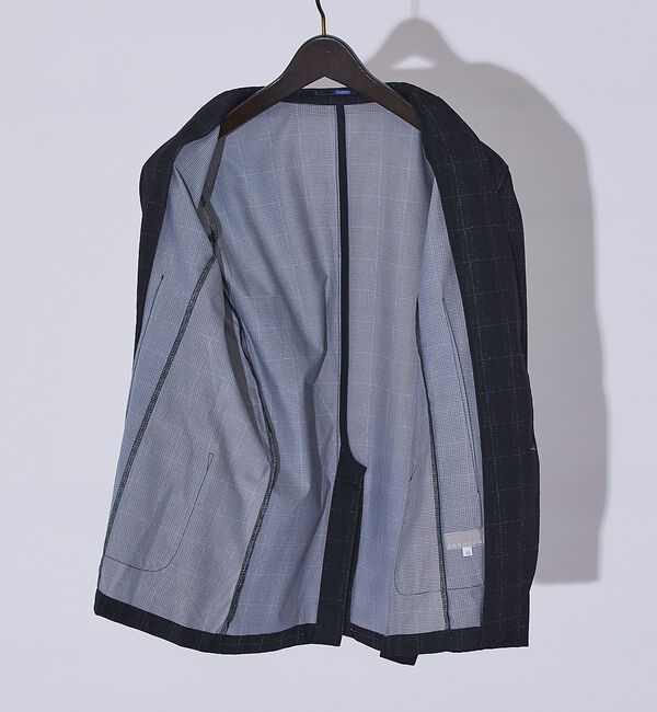 ABAHOUSE「【Air Hole Stretch / セットアップ対応】メッシュジャケット /」|テーラードジャケット|