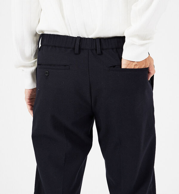 ABAHOUSE「【セットアップ対応】カシミヤタッチ ピーチ起毛 ストレッチ スラックスパンツ」|スラックス|