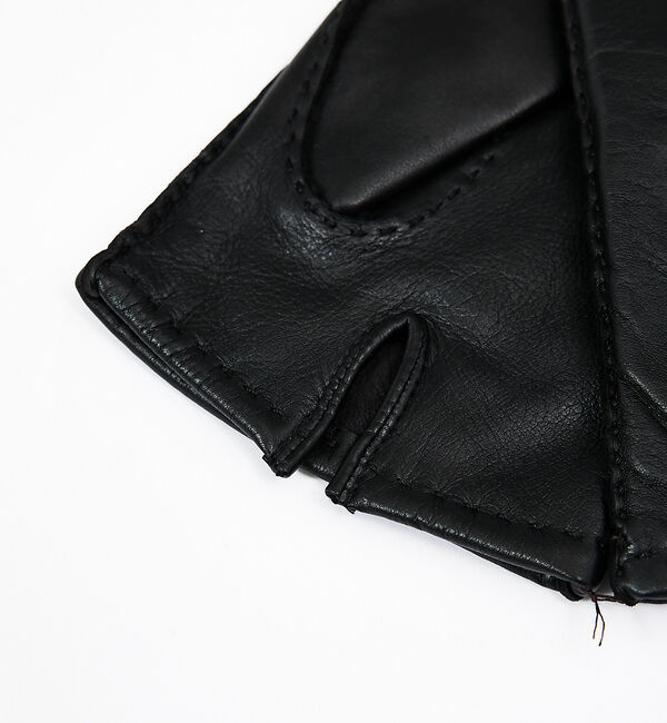 ABAHOUSE「アウトステッチ ラムレザーグローブ」|手袋|