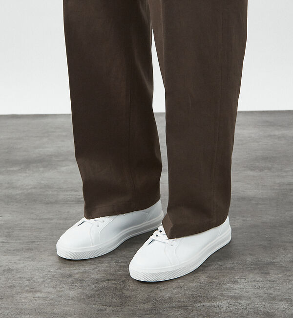 ABAHOUSE「1タック コットン ワイドトラウザーズ / ワイドパンツ」|その他|