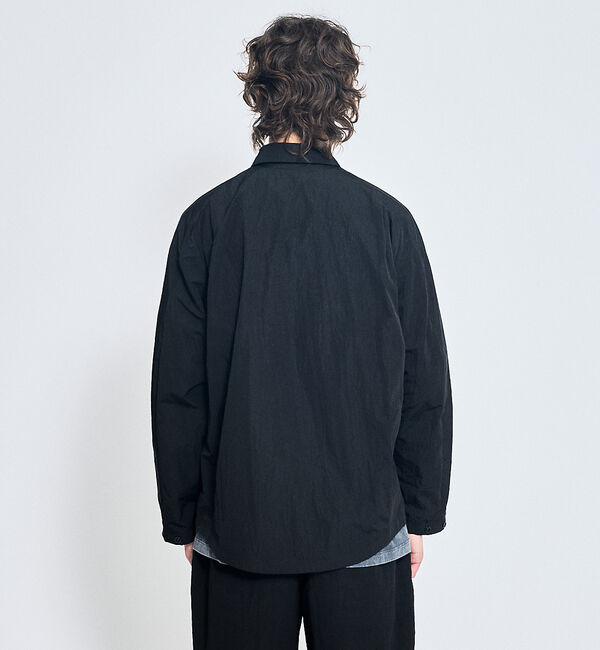 ABAHOUSE「【セットアップ対応】TUCK＆DARTS ワッシャーナイロン シャツブルゾン /」|シャツ・ブラウス|