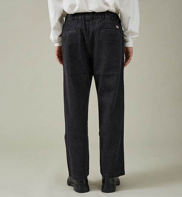 ABAHOUSE「【DICKIES / ディッキーズ】TCツイル/デニム ワイドストレートパンツ（」|その他|