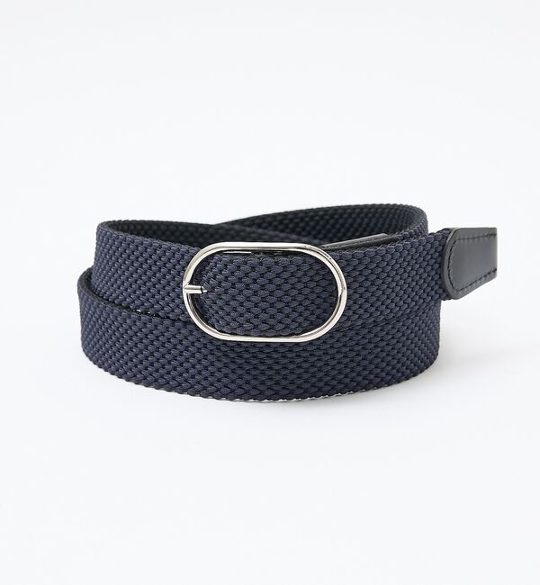 ABAHOUSE「【ABAHOUSE　les essentiels】リバーシブルゴムメッシュベルト」|ベルト|