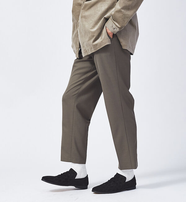 alfredoBANNISTER「【キルト風型押し】レザースリッポン」|スニーカー|