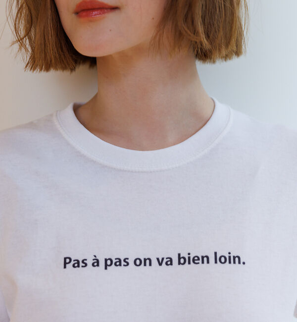 Rouge vif「ロゴコンパクトTシャツ」|Tシャツ・カットソー|