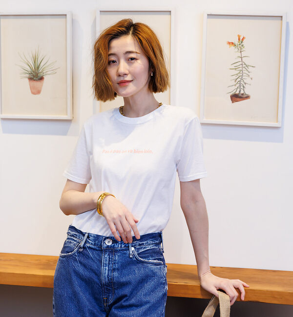 Rouge vif「ロゴコンパクトTシャツ」|Tシャツ・カットソー|