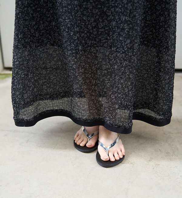 Rouge vif「ストレッチサッカープリントスカート」|スカート|