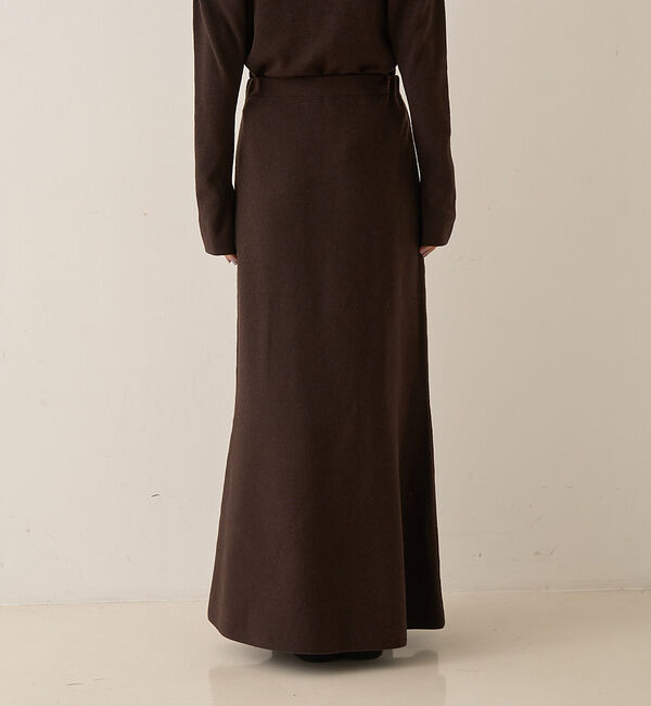 Rouge vif「【セットアップ対応】セミフレアニットスカート」|スカート|