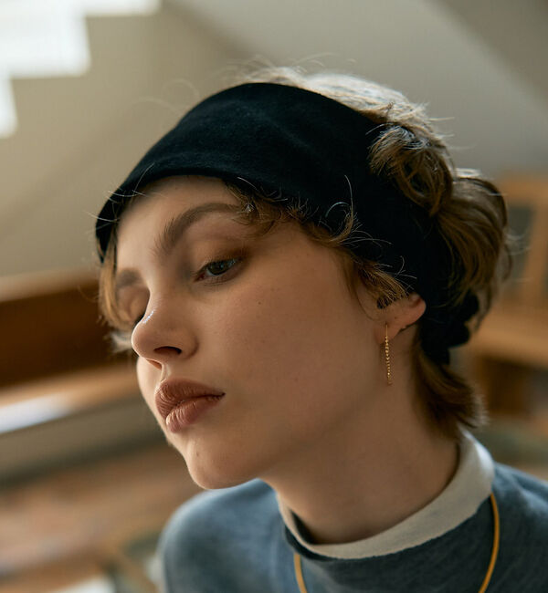 Rouge vif「【La Maison de Lyllis/ラ メゾン ド リリス】RAMA　ヘア」|ヘアバンド|ブラック