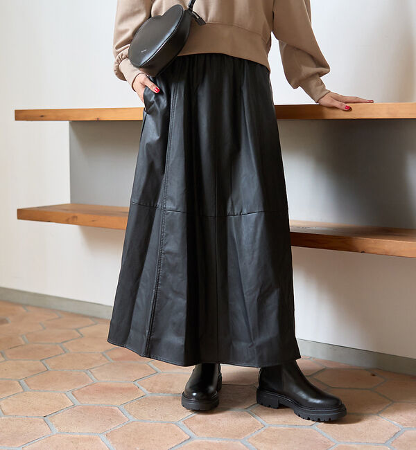 Rouge vif「【ロングヒット】【ENESS/エネス】サイドゴアブーツ」|ショートブーツ|