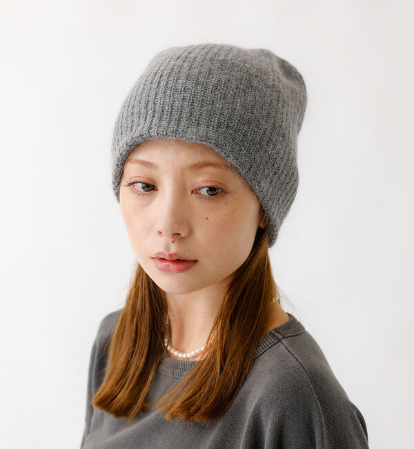 Rouge vif「【RUBEN/ルーベン】RUS-8344/アンゴラビーニー/ANGORA LAK」|その他|グレー