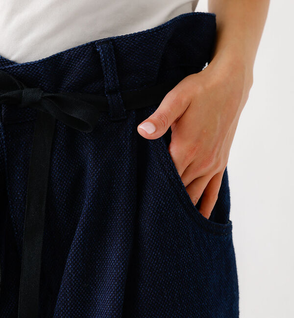 Rouge vif「【JOHNBULL/ジョンブル】ドビーデニムイージーパンツ/パンツ/デニム【WE」|デニム|