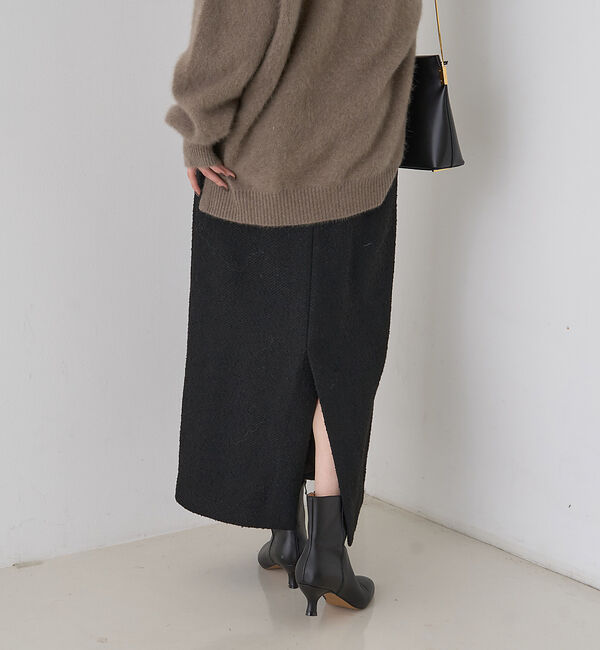 Rouge vif「【セットアップ対応】ポリウーリングカルセタイトスカート」|スカート|