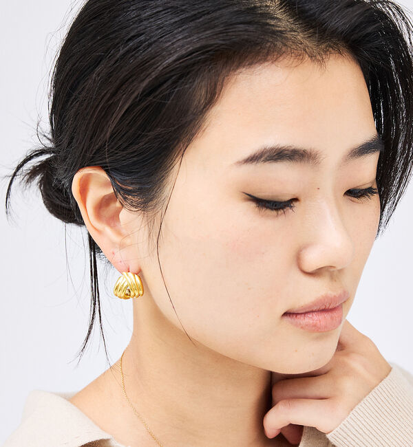 Rouge vif「【MC STUDIO/エムシースタジオ】ツイストピアス」|ピアス|