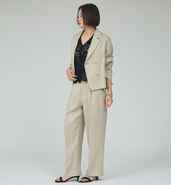 qualite「【セットアップ対応】ミックスカラーラミーパンツ」|その他|