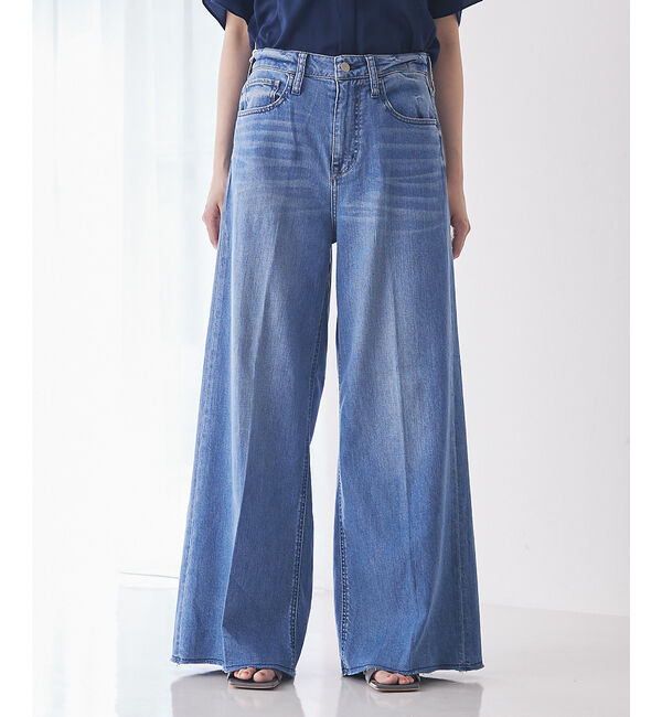qualite「【Healthy DENIM】Wild Ginger ワイドデニム」|デニム|