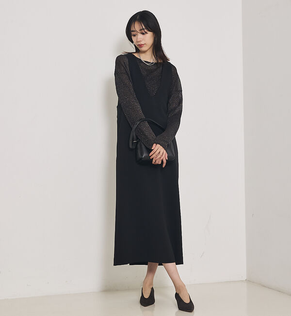 qualite「【オールシーズン大活躍】ナローロングワンピース」|ワンピース|