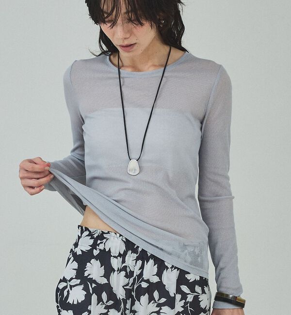 qualite「レザーワントップネックレス」|ネックレス|