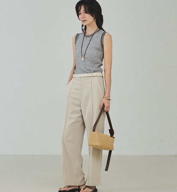 qualite「レザーワントップネックレス」|ネックレス|