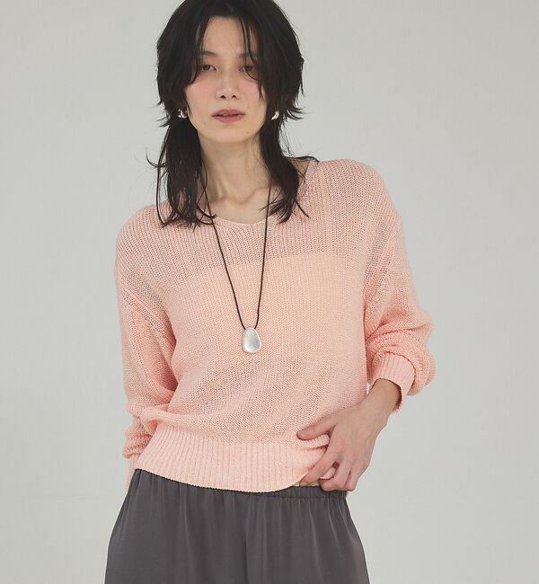 qualite「レザーワントップネックレス」|ネックレス|