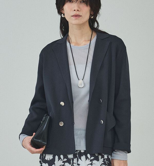 qualite「レザーワントップネックレス」|ネックレス|