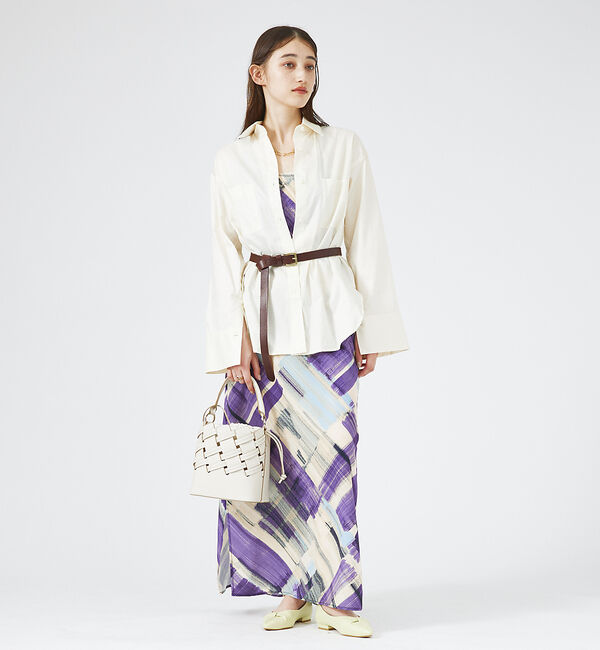 AU BANNISTER「【生活防水】ツイストフラットパンプス」|レインシューズ|