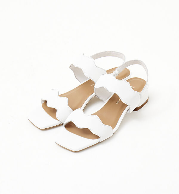 AU BANNISTER「ウェーブベルトサンダル」|サンダル|