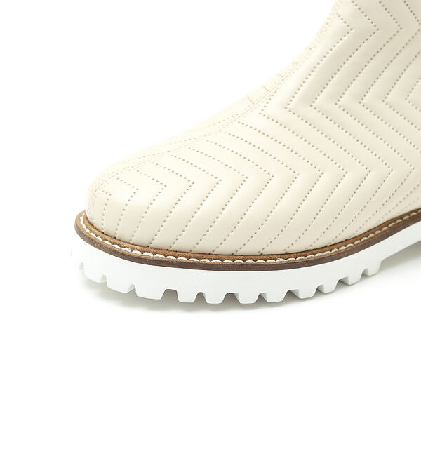 AU BANNISTER「【晴雨兼用】タンクソールボアブーツ」|ショートブーツ|