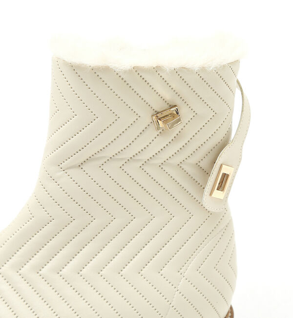 AU BANNISTER「【晴雨兼用】タンクソールボアブーツ」|ショートブーツ|