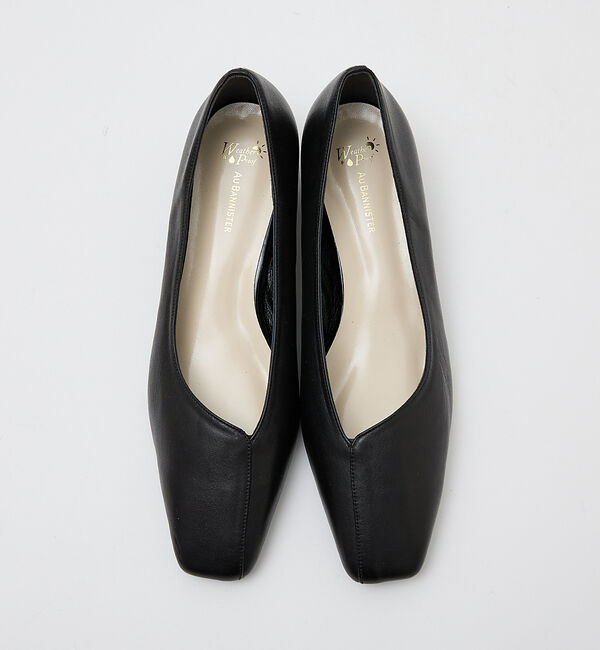 AU BANNISTER「撥水レザーパンプス」|パンプス|