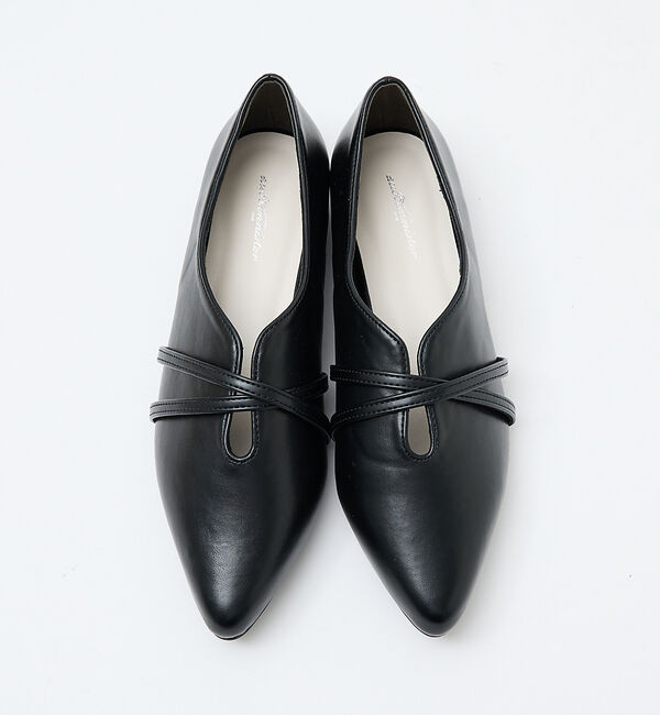 AU BANNISTER「【販売店舗限定】クロスベルトパンプス」|パンプス|