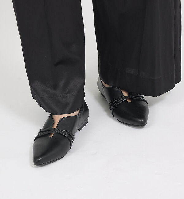 AU BANNISTER「【販売店舗限定】クロスベルトパンプス」|パンプス|