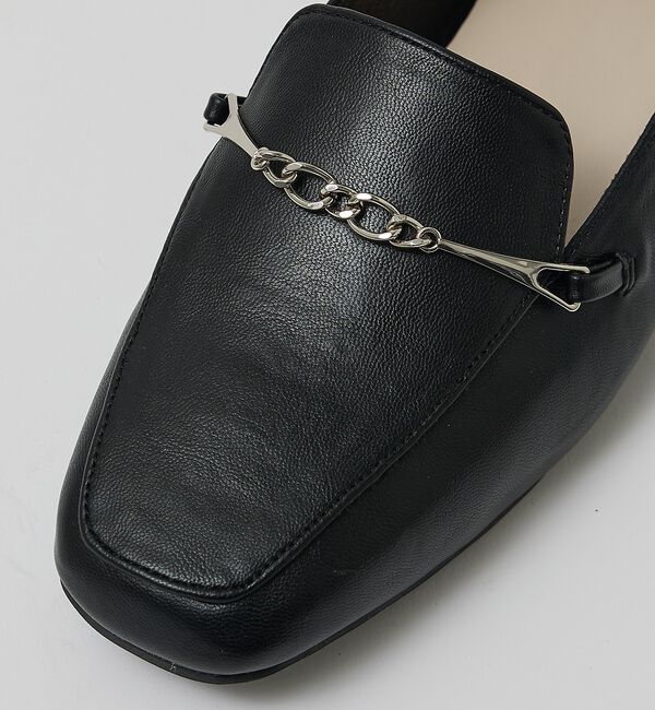 AU BANNISTER「【販売店舗限定】バブーシュビットモカスクエアトゥローファー」|ローファー|