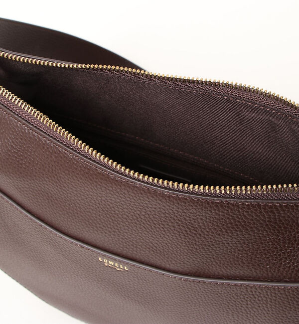 LOWELL things「【VERY掲載】Mois/レザーハーフMOONショルダー」|ショルダー・メッセンジャー|