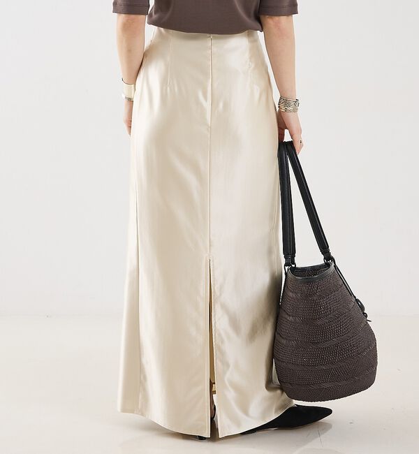 The Store by C' 「【COCUCA】シルクサテンスカート」|スカート|