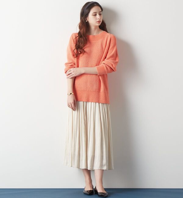 TIARA「モール片畦ニット」|ニット・セーター|