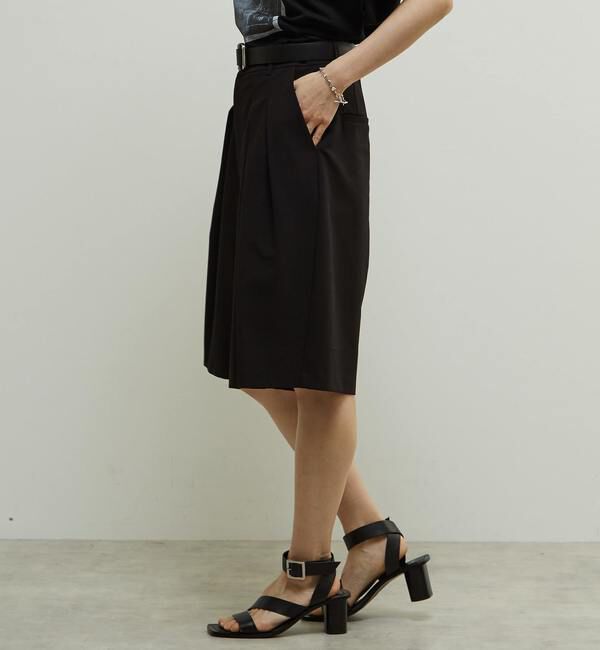 Soffitto「多機能ストレッチ素材麻混ショート丈パンツ」|その他|