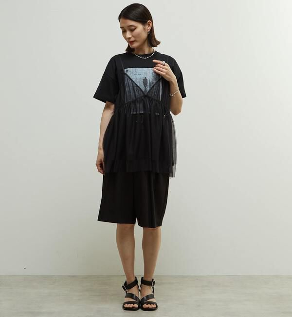 Soffitto「多機能ストレッチ素材麻混ショート丈パンツ」|その他|