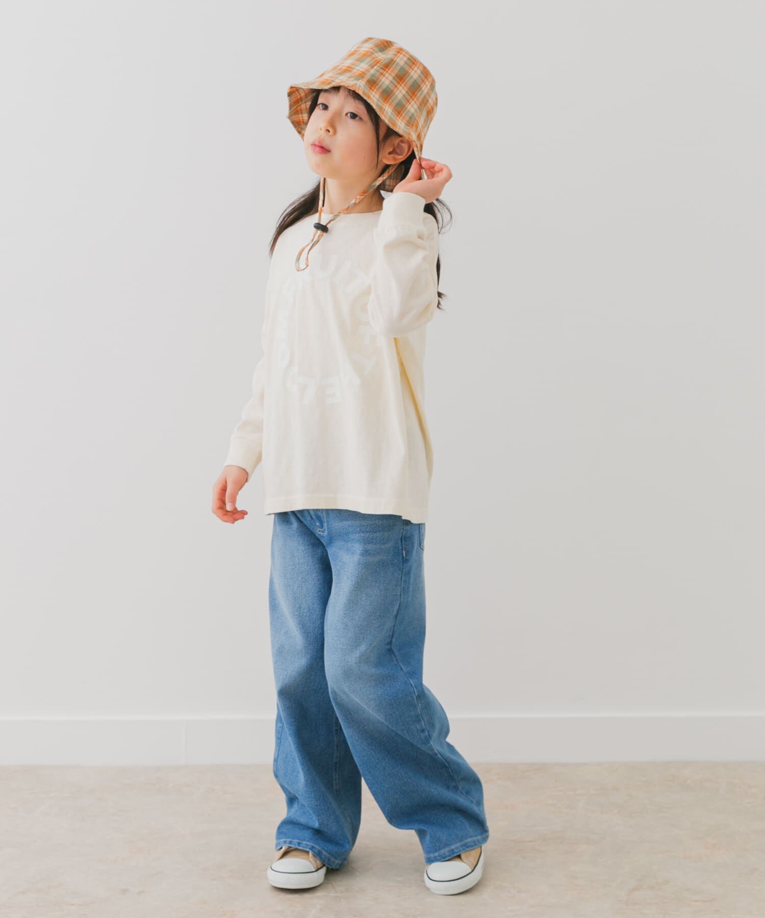 URBAN RESEARCH DOORS「『別注』FRUIT OF THE LOOM&times;DOORS　サークルロゴ長袖Tシャツ(KIDS)」|その他|