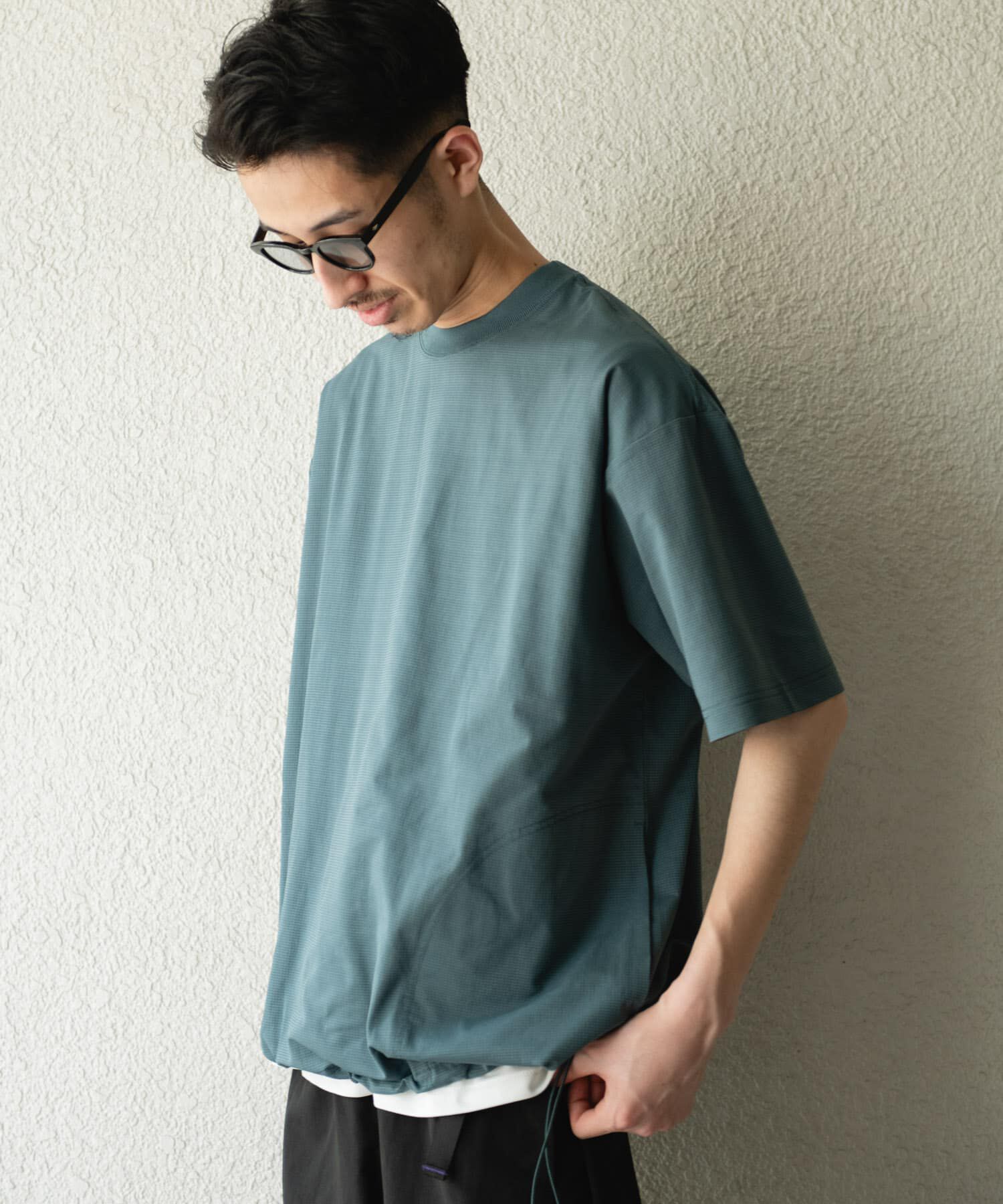 URBAN RESEARCH DOORS「『XLｻｲｽﾞ/WEB限定』『吸水速乾/接触冷感/ｲｰｼﾞｰｹｱ』ｸｲｯｸﾄ  」|Tシャツ・カットソー|