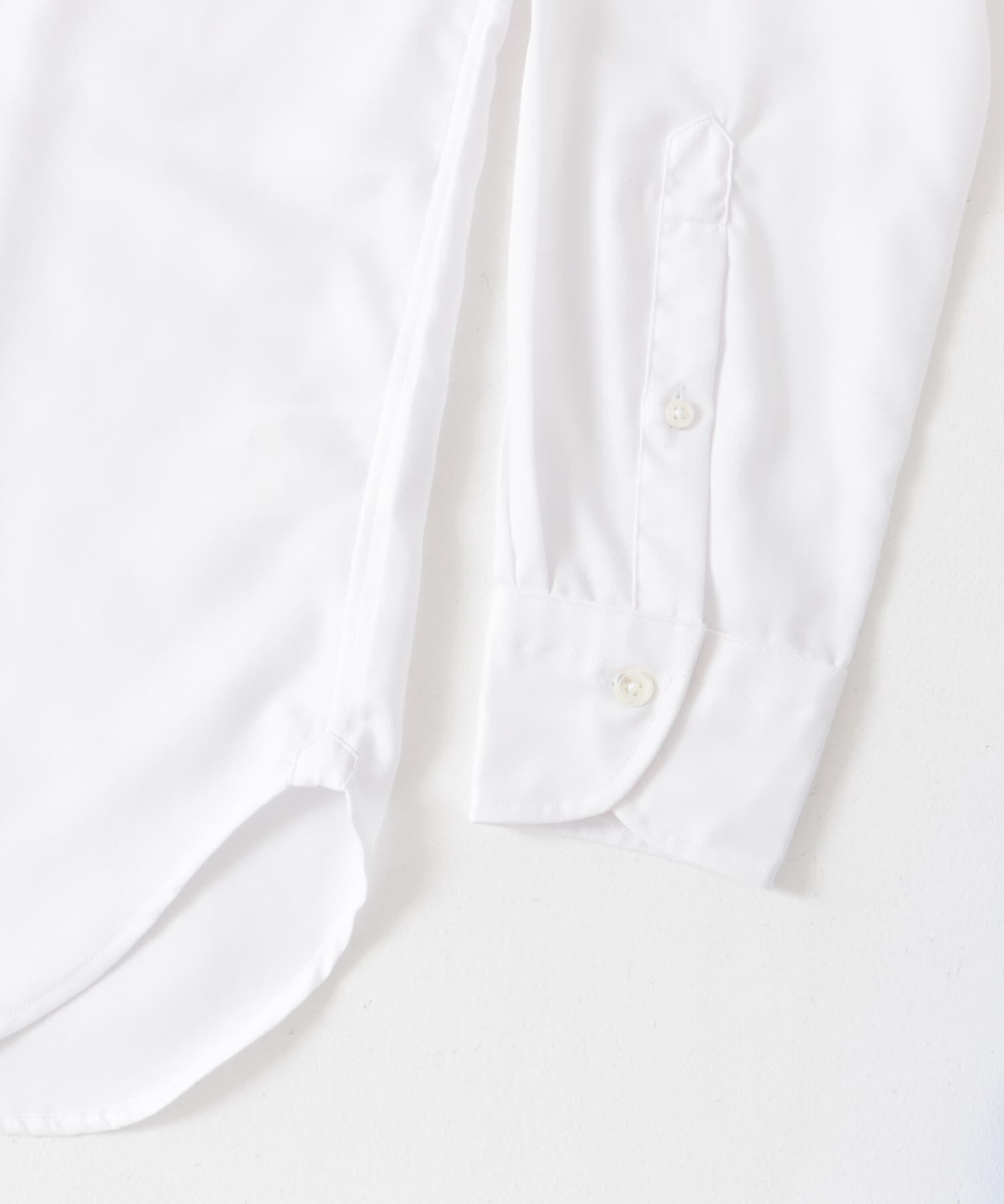 URBAN RESEARCH DOORS「『イージーケア』LIFE STYLE TAILOR　セミワイドツイル無地シャツ」|シャツ・ブラウス|