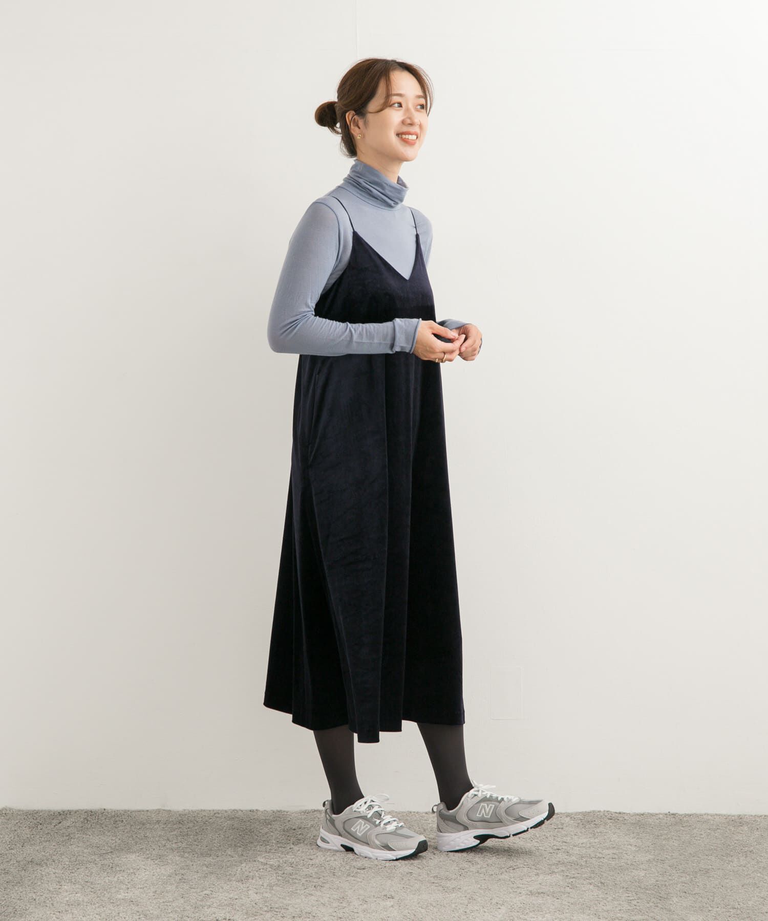 URBAN RESEARCH DOORS「Le GLAZIK　キャミソールドレス」|ワンピース|