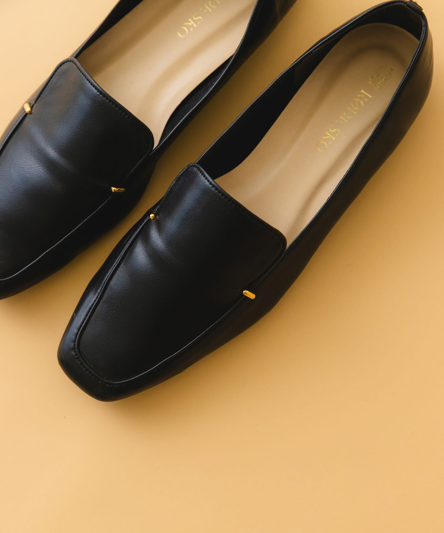 RODE SKO「『MADE IN JAPAN』スクエアトゥプチメタルローファー」|ローファー|