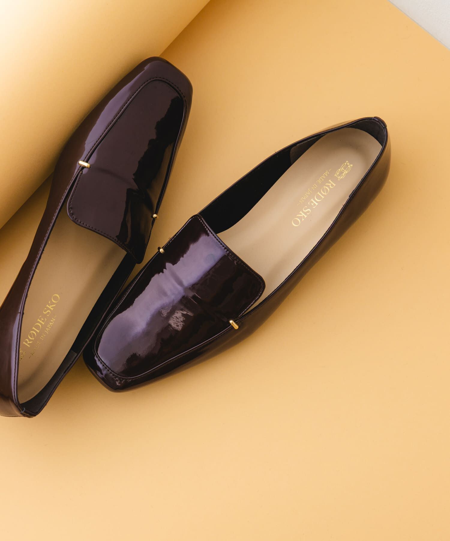 RODE SKO「『MADE IN JAPAN』スクエアトゥプチメタルローファー」|ローファー|