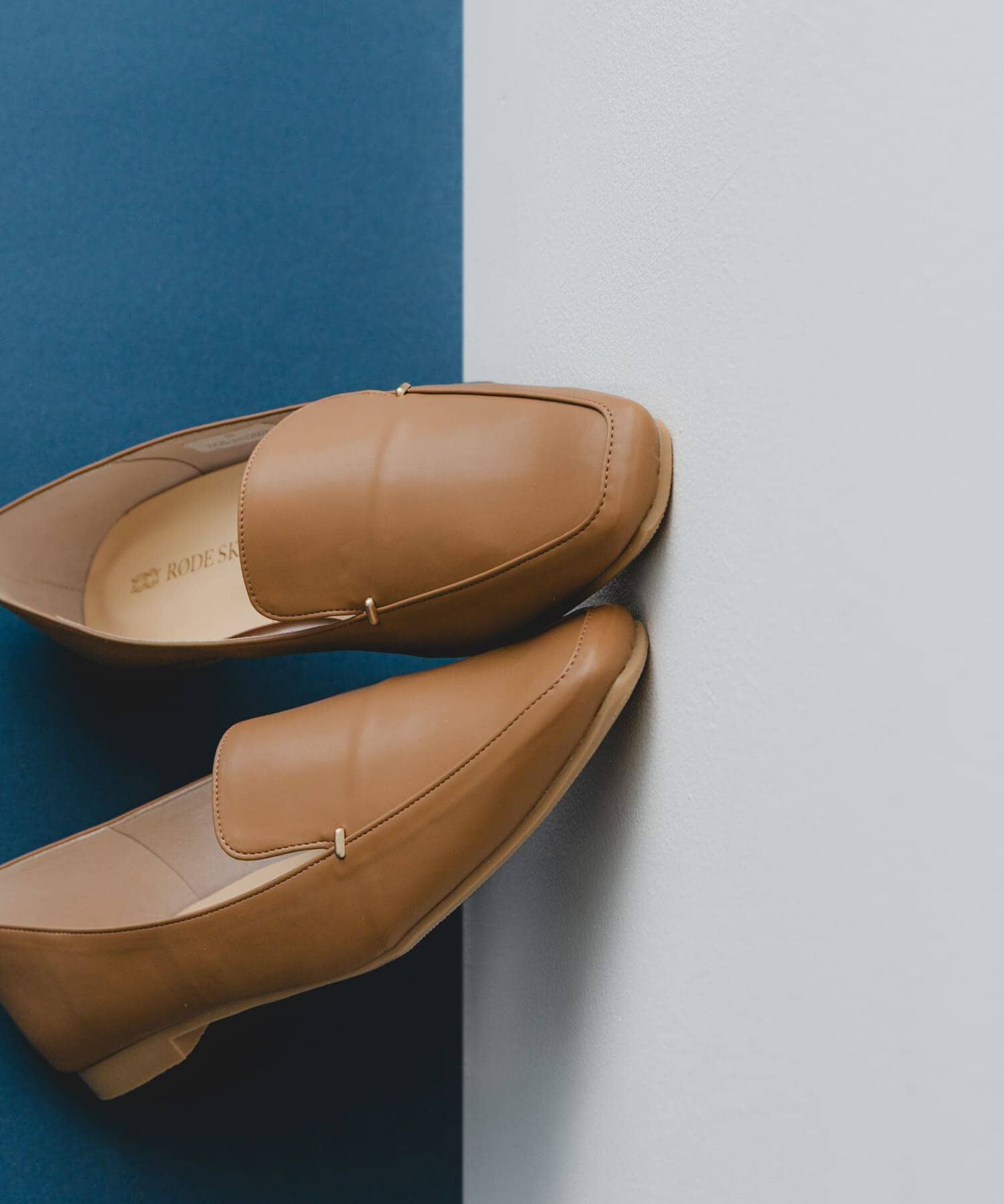 RODE SKO「『MADE IN JAPAN』スクエアトゥプチメタルローファー」|ローファー|