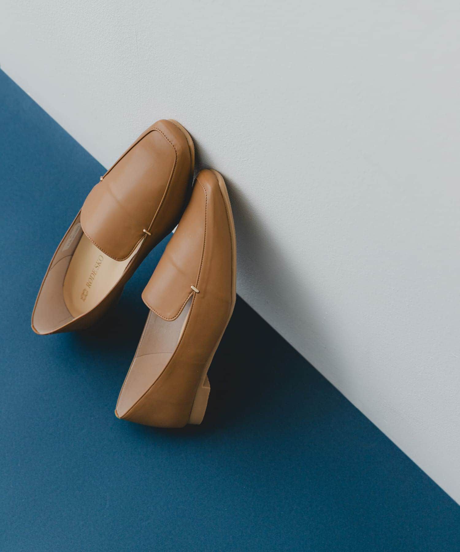 RODE SKO「『MADE IN JAPAN』スクエアトゥプチメタルローファー」|ローファー|