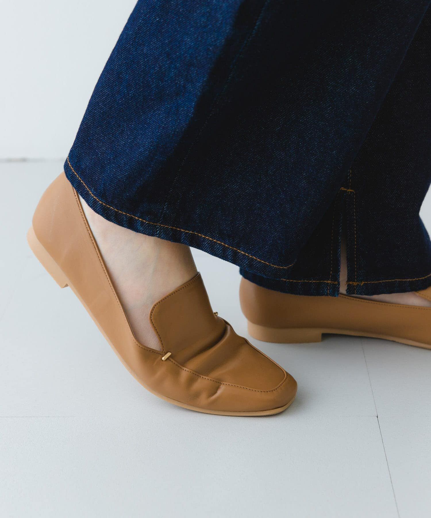 RODE SKO「『MADE IN JAPAN』スクエアトゥプチメタルローファー」|ローファー|