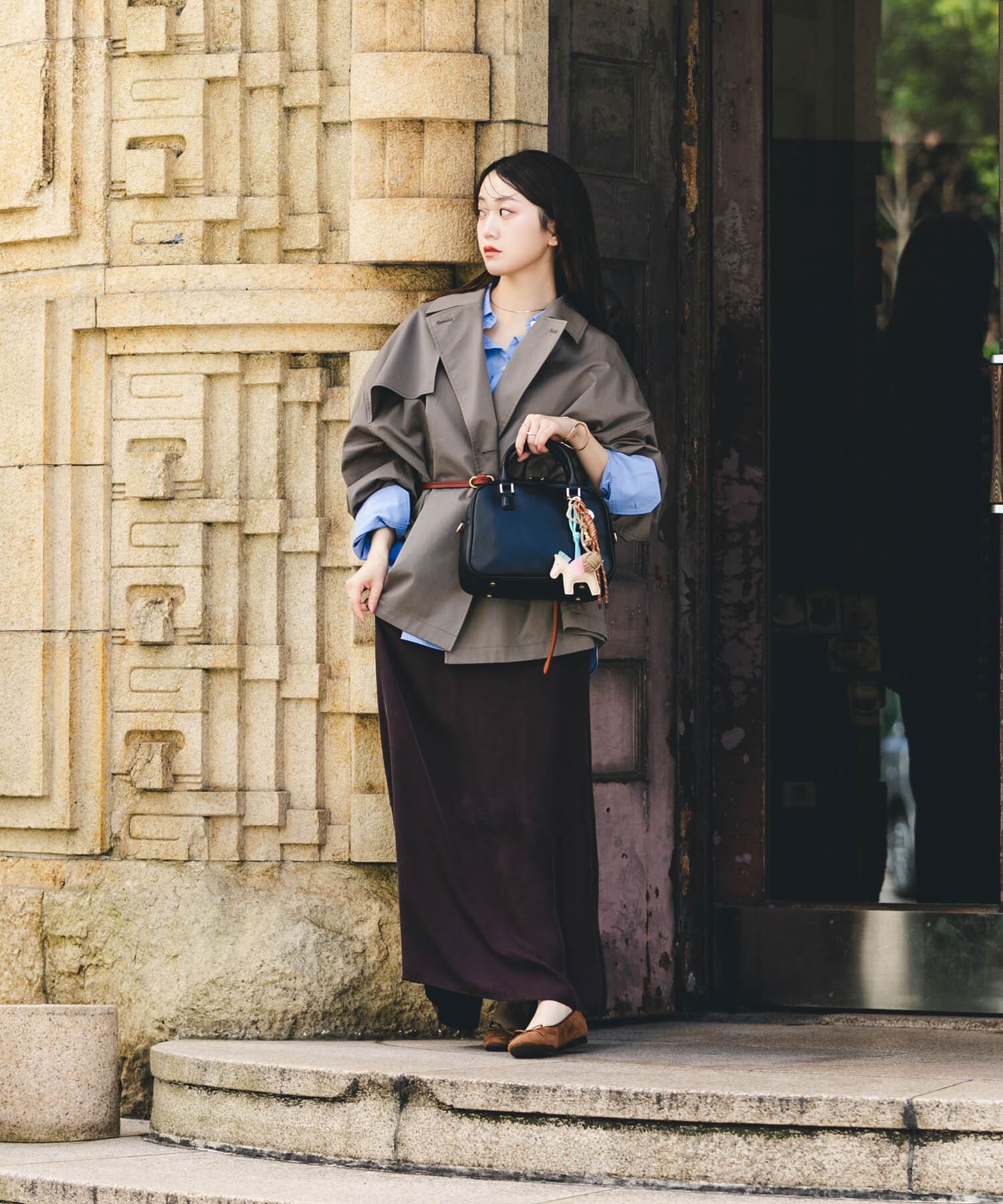 RODE SKO「チャームセットボストンバッグ」|ボストンバッグ|