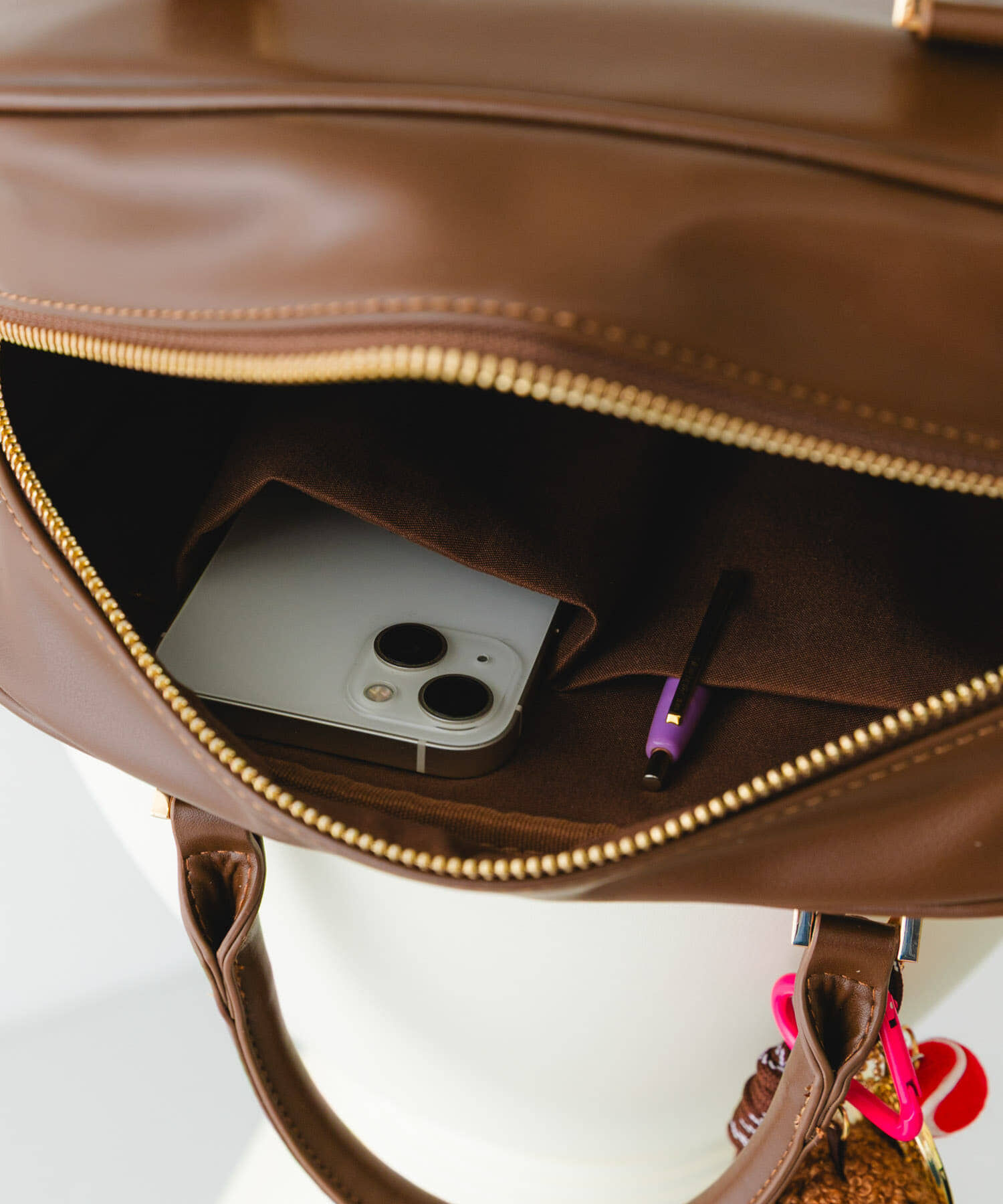 RODE SKO「チャームセットボストンバッグ」|ボストンバッグ|