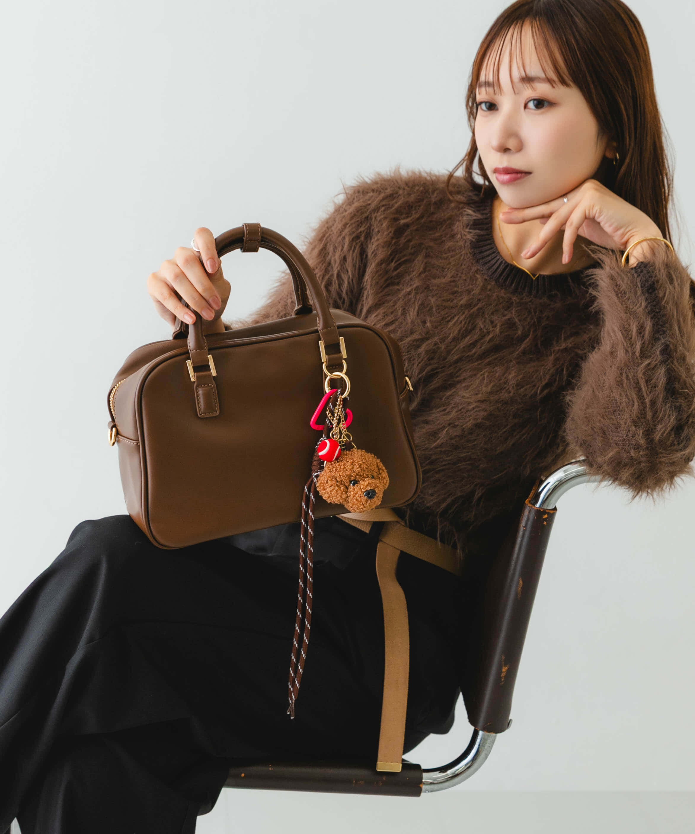 RODE SKO「チャームセットボストンバッグ」|ボストンバッグ|